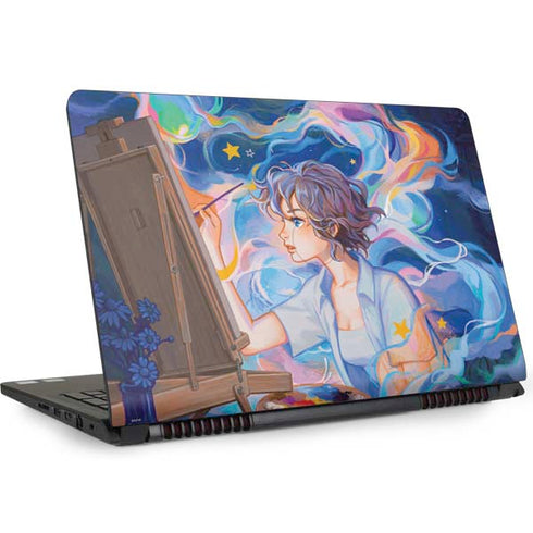 Rainbow Anime Artist Painter by Ivy Dolamore Dell Inspiron Skin